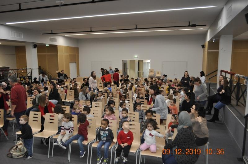 Les enfants du groupe de la matinée