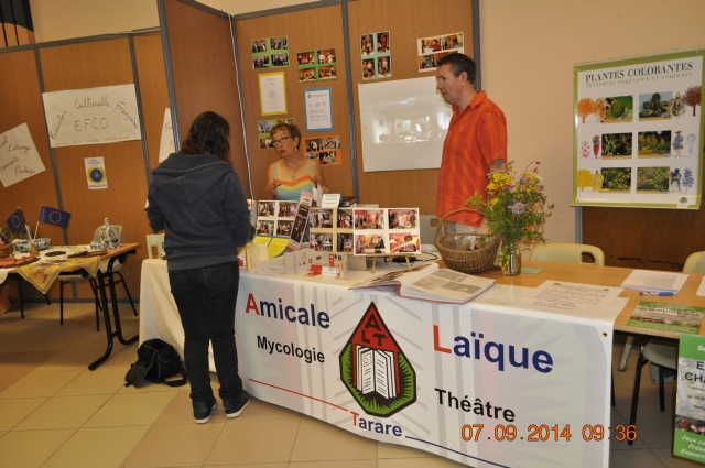 Le stand, coté théâtre