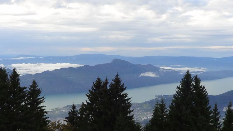 Superbe vue sur le lac du bourget